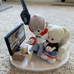 Precious Moments SF Giants Porcelain Figurine